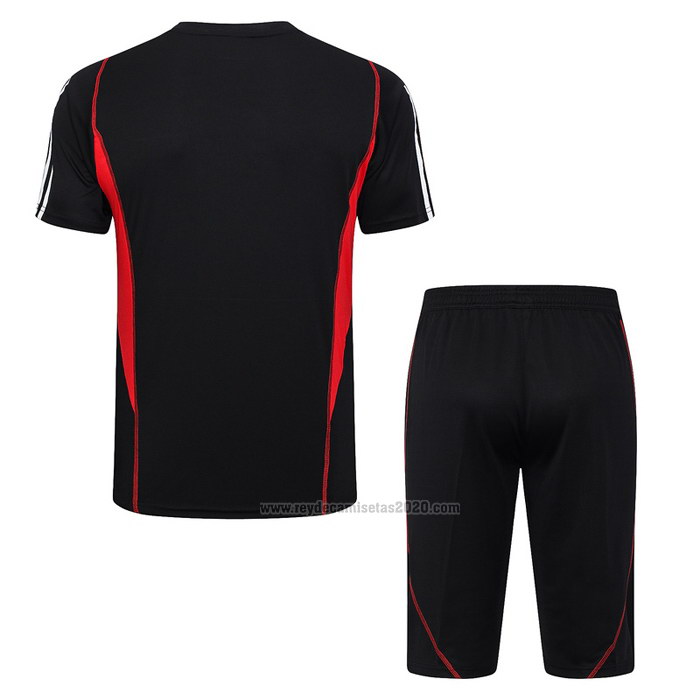 Chandal del Sao Paulo Manga Corta 2023-2024 Negro - Pantalon Corto
